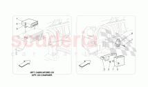 TRUNK COMPARTMENT CONTROL UNITS (L.H. Side)