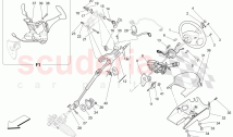 STEERING COLUMN AND STEERING WHEEL UNIT