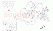 REAR SEATS: TRIM PANELS (Includes seat belts Available with: 
