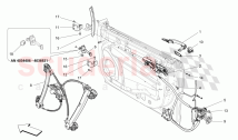 FRONT DOORS: MECHANISMS (Available with: CENTRALIZED ELECTRICAL LOCKING)