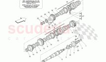 MAIN SHAFT GEARS (Available with: 