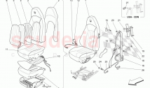 FRONT SEATS: TRIM PANELS (Includes seat belts)