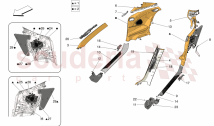 PASSENGER COMPARTMENT B PILLAR TRIM PANELS AND SIDE PANELS