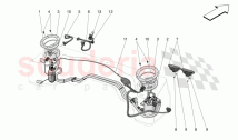 FUEL PUMPS AND CONNECTION LINES