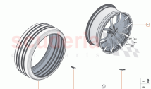 18 - SUSPENSION - 18.11 - WHEEL AND TYRE ASSEMBLIES FRONT LEFT