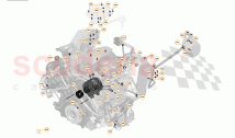 16 - F1 - POWER UNIT - 16.1 - 01 - POWER UNIT - ALTERNATOR + CLIPS (VARIOUS)