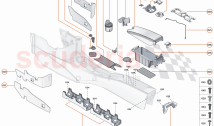 49 - INTERIOR SYSTEMS - 49.4 - ASSY TUNNEL CONSOLE - COMPONENTS & HARDWARE