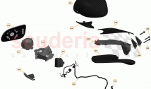 3 - A3 -CLOSURES - 3.4 - 02 - DOOR RH - SIDE MIRROR