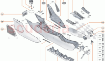 41 - INTERIOR SYSTEMS - 41.4 - ASSY TUNNEL CONSOLE