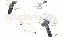 16 - SUSPENSION - FRONT - 16.1 - DAMPER & ACTUATOR ASSEMBLIES FRONT