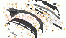 10 - EXTERIOR ORNAMENTATION - 10.7 - REAR BUMPER - STANDARD OPTION