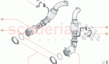 40 - EXHAUST - 40.1 - LINK PIPE / CATALYST ASSEMBLY