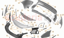 2 - A2 - EXTERIOR TRIM, LIGHTING, AND WIPERS - 2.2 - 01 - BUMPERS - 625C & 650S - &hellip;