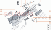 47 - INTERIOR SYSTEMS - 47.4 - ASSY TUNNEL CONSOLE - COMPONENTS & HARDWARE