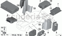 Electric parts, airbag