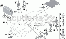Electric parts, airbag