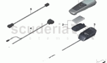 Bluetooth telephone, rear door