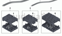 Repair parts, flat cable
