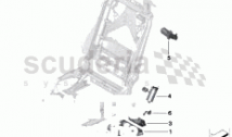 Seat, front, actuations electr.