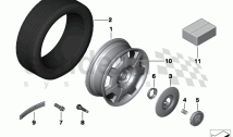 LA wheel, styling 173