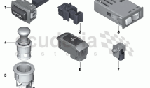 Various switches/Cigar lighter