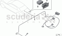 Harness, trunk lid