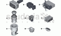 Various switches/Cigar lighter