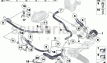 HYDRO STEERING-OIL PIPES
