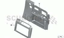 Front door trim panel, big pocket