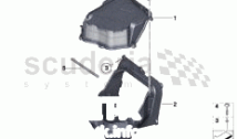 Single parts, blower housing