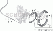 PARKING BRAKE/BRAKE SHOES