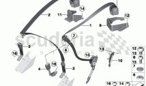 Rear seat belt, basic