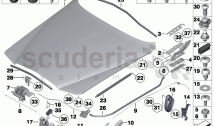 ENGINE HOOD/MOUNTING PARTS