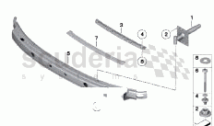 Carrier, bumper front