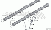 VALVE TIMING GEAR - CAMSHAFT/VALVES