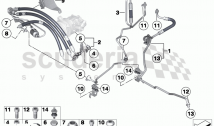 Power steering/oil pipe/dynamic drive