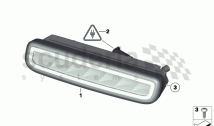 Front light combination