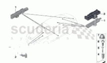 Single parts, aerial, comfort access