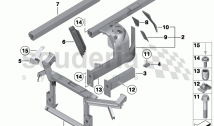 WHEELHOUSE/ENGINE SUPPORT