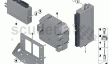 Control unit, doors and roof