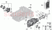 Front axle differential 175AL