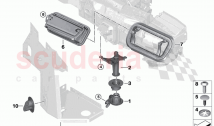 Assorted grommets seals