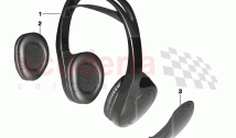 Infrared headphones