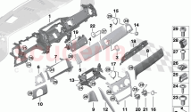 Instrument panel centre