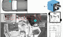 Relay load removal ign inject K6341