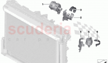 Electric water pump mounting