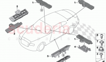 Single parts aerial comfort access