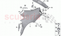 Side panel tail trim