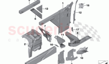 Wheelhouse engine support