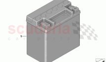 Original BMW battery 12AH